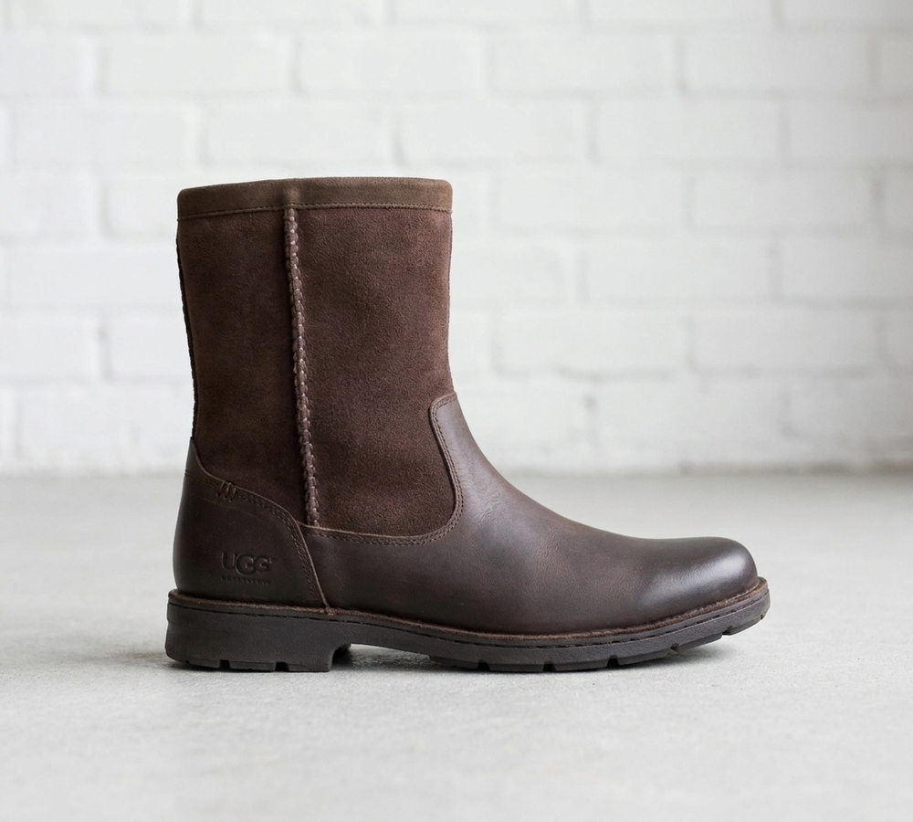 NEW UGG men's foerster waterproof boots in stout